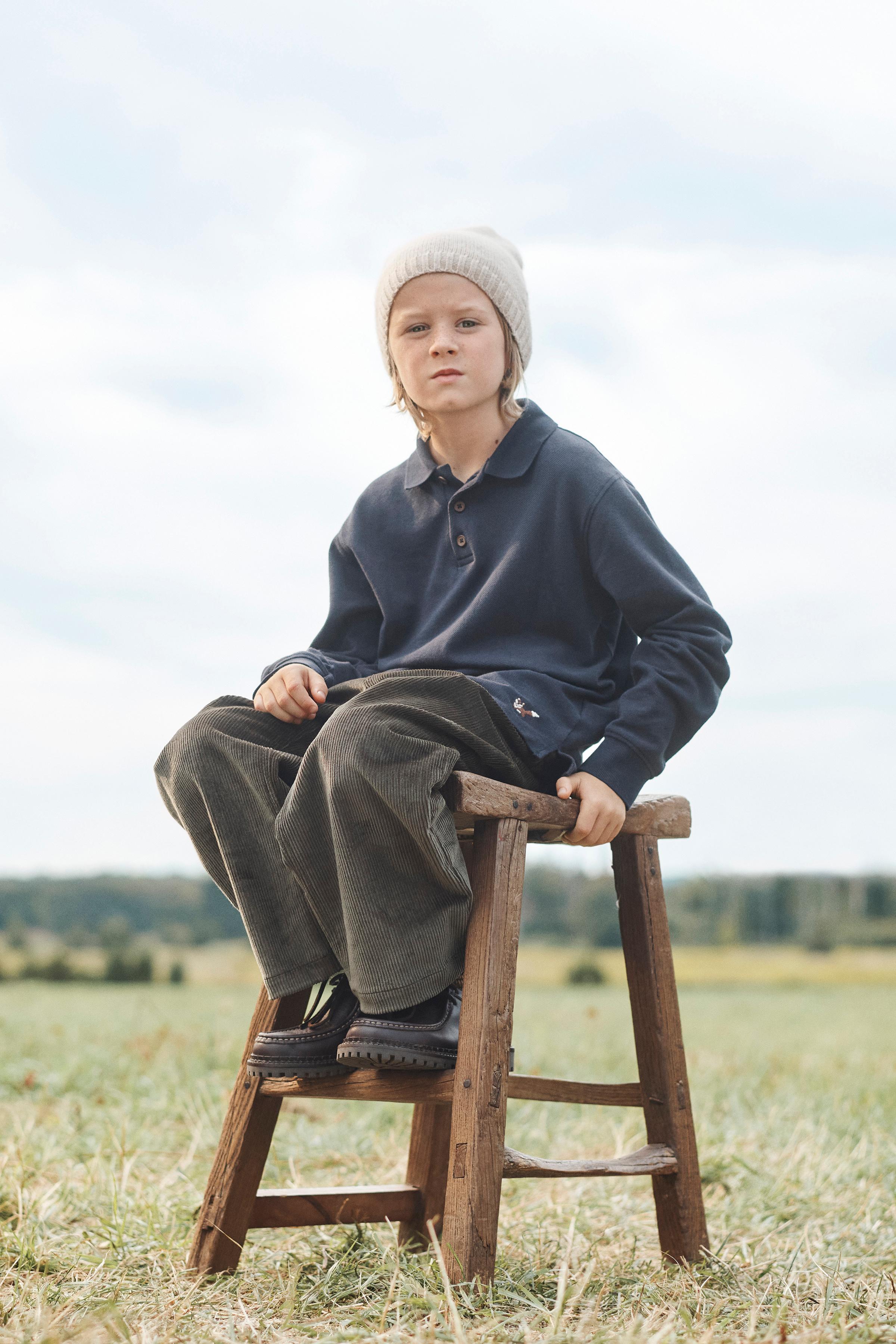 POLO EN PIQUÉ RENARD BRODÉ ÉDITION LIMITÉE